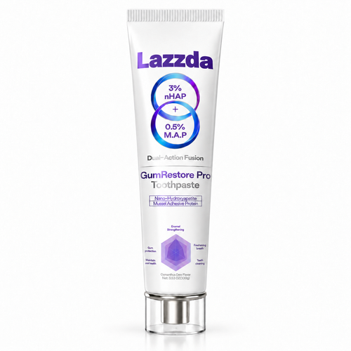 Lazzda Mussel Adhesive Protein Toothpaste | Nano-Hydroxyapatite