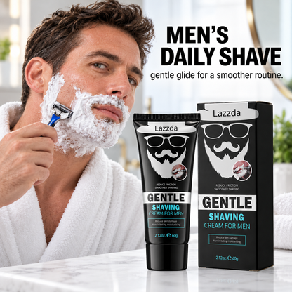Lazzda Men’s Smooth Glide Shaving Cream