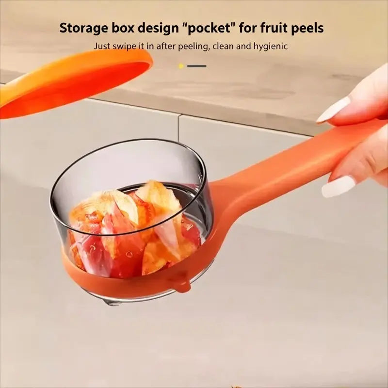 Retractable Splash-Proof Peeler — No More Messy Kitchen Counters 🥔✨