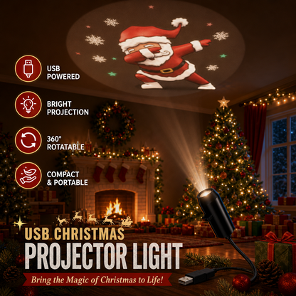 Plug‑and‑Play HD Holiday Projector, Multi‑Scene Projection Light for Christmas, Halloween & Faith‑Themed Decor 2026