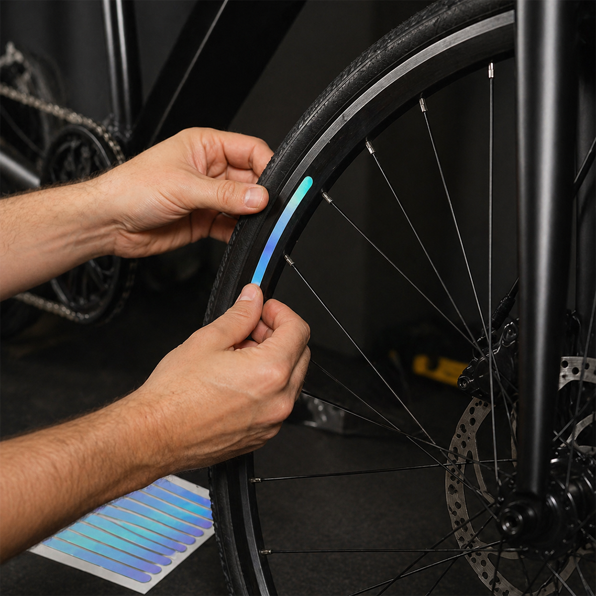 20pcs Reflective Stickersfor Bicycle, Car, Cycling, Bike, Motorcycle