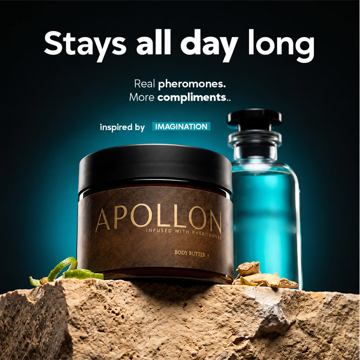 Cologne‑Scented Nourishing Body Butter