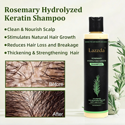 Lazzda Organic Rosemary Hair Growth Shampoo