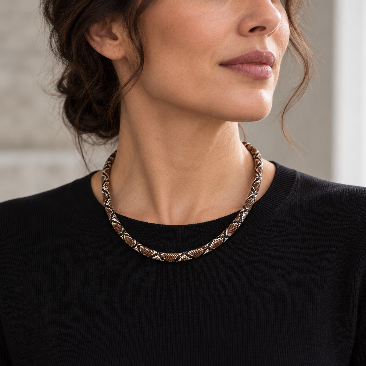 Serpent Statement Necklace