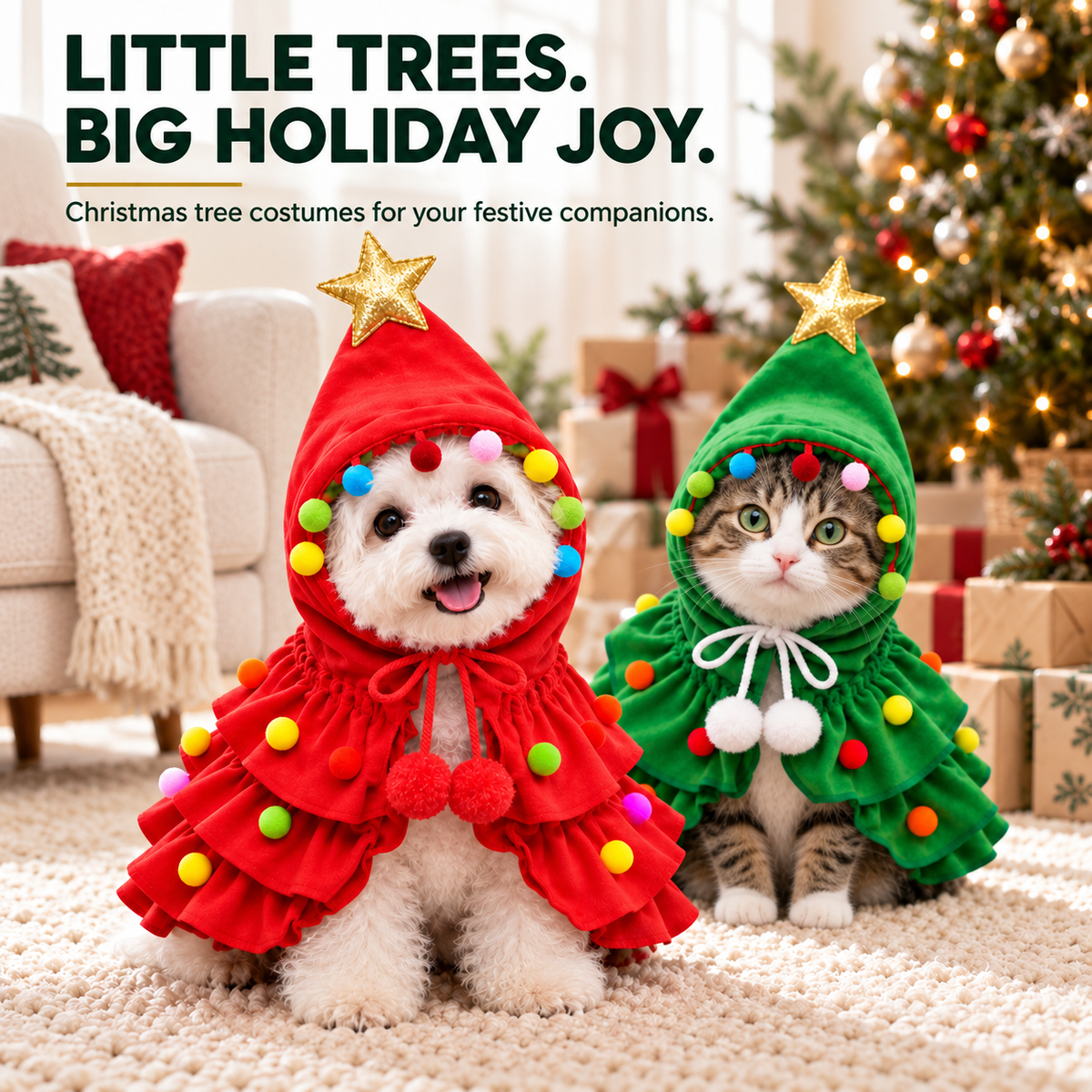 Christmas Tree Pet Costume