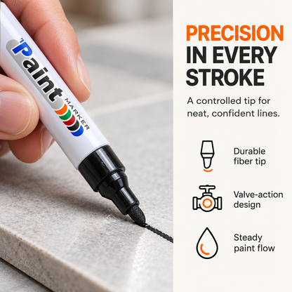 All Surfaces Quick-Drying Oil-Based Paint Marker