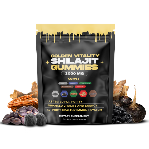 Lazzda Shilajit Gummies（Mixed Packaging Of Old And New）