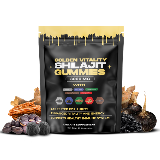 Lazzda Shilajit Gummies（Mixed Packaging Of Old And New）