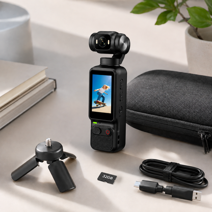 2026 4K Vlog Camera Pocket Stabilized Video Camera