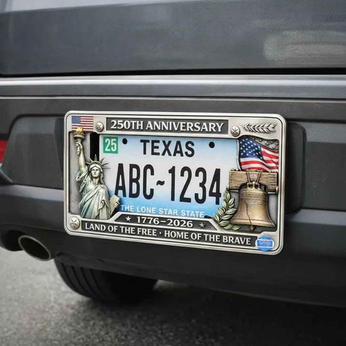 🗽🇺🇸 250th Anniversary Commemorative License Plate Frame🚗
