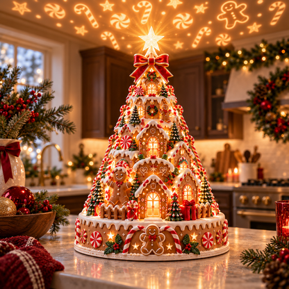 🏆 60,000+ Sold - 🎄Christmas Village Lightscape Tree