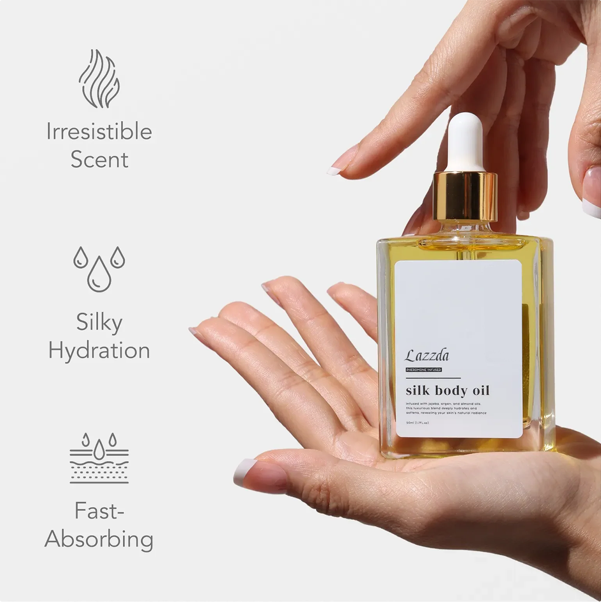 Lazzda® Silk Body Oil