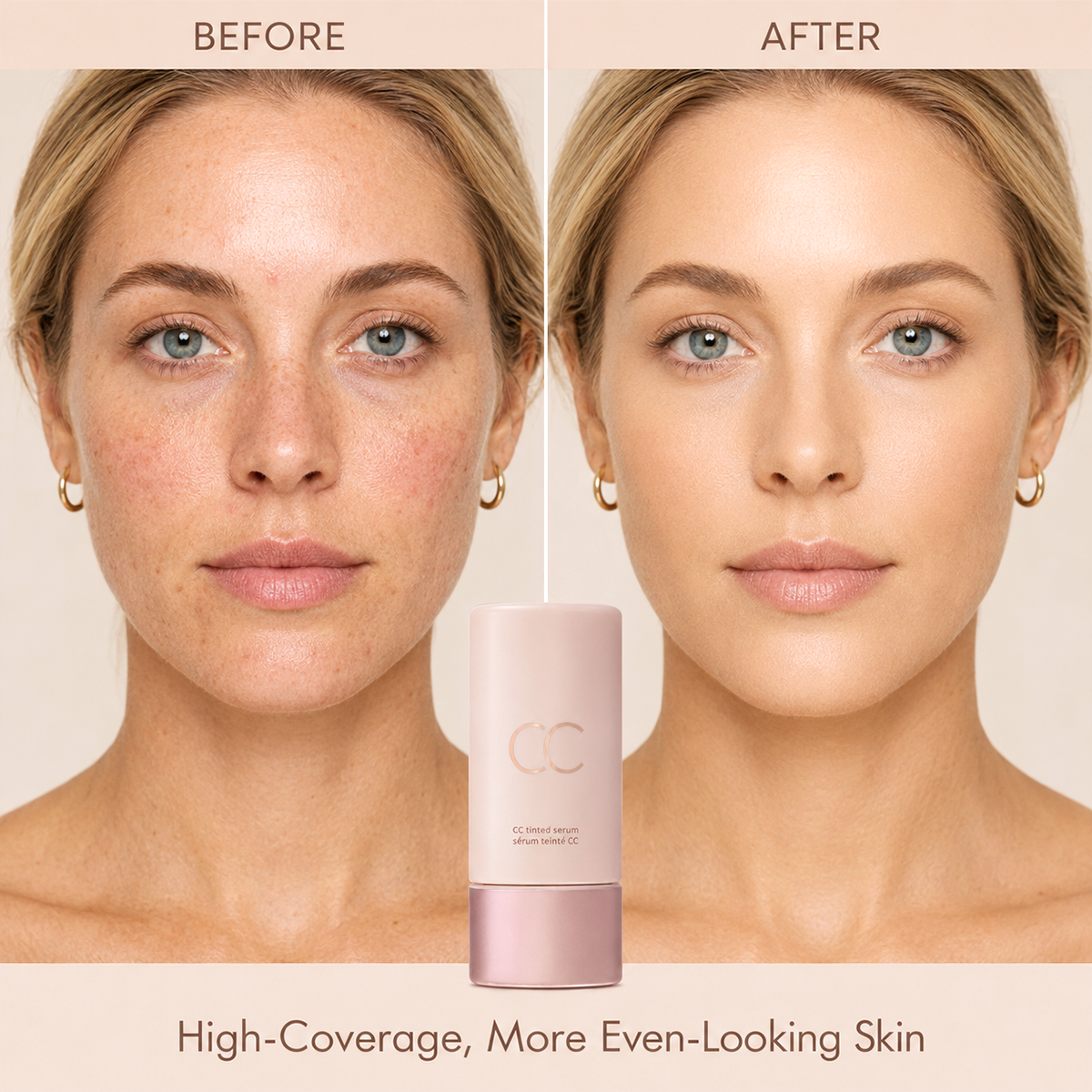 Lazzda CC color-correcting tinted serum