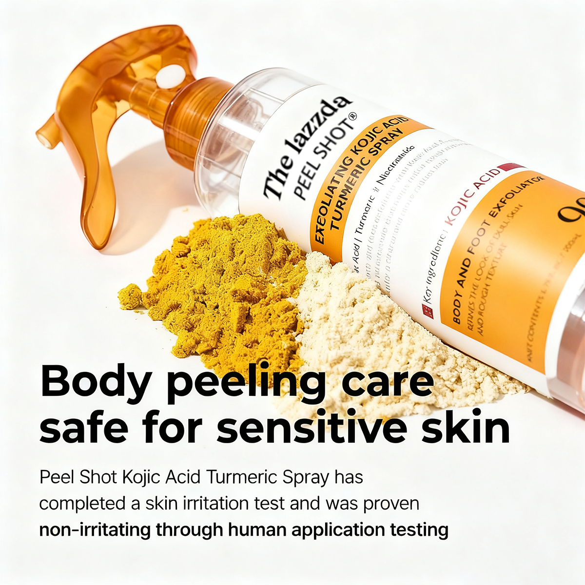 🌸 Neu! Peeling Shot Keratin Care Kojisäure-Kurkuma-Spray