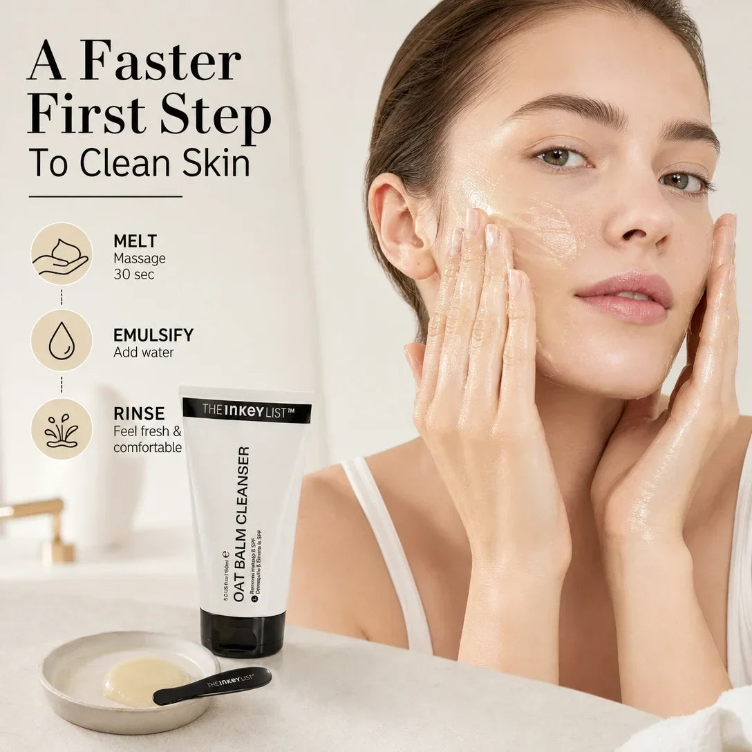 5% Oat Oil Gentle Makeup & Sunscreen Cleansing Balm