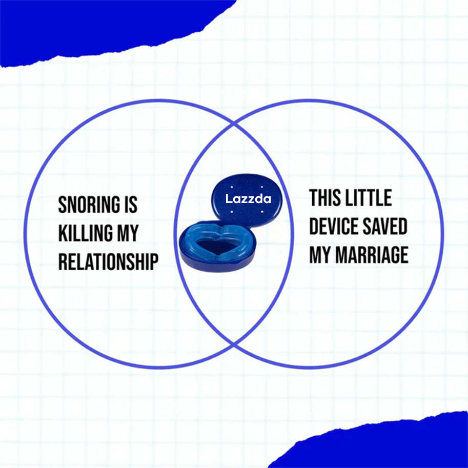 Lazzda Anti-Snoring Mouthpiece Universal Size