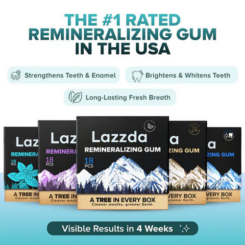 Mint Remineralizing Gum Snack Bubblegum