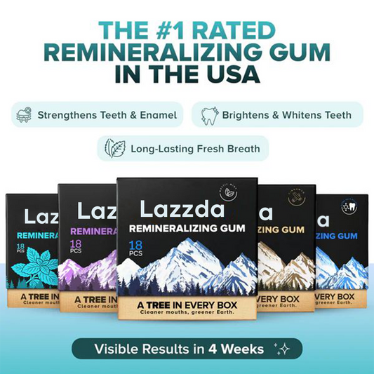 Mint Remineralizing Gum Snack Bubblegum