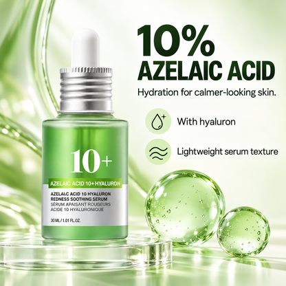 Lazzda Azelaic Acid 10% Hyaluron Redness Serum 30ml Skincare