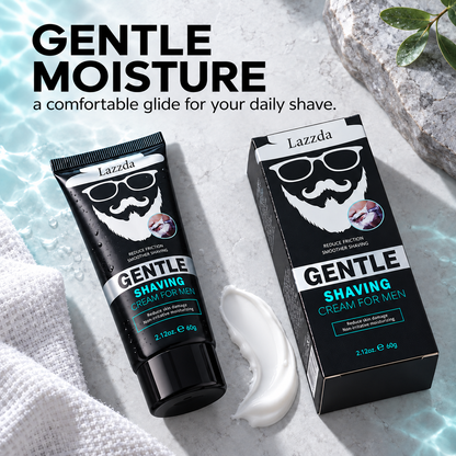 Lazzda Men’s Smooth Glide Shaving Cream