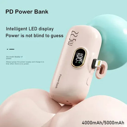 Last Day 49% OFF! Mini fast charging power bank!