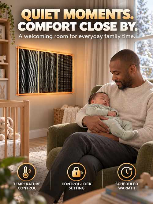 German High-Tech Graphene Wall Heater 2026