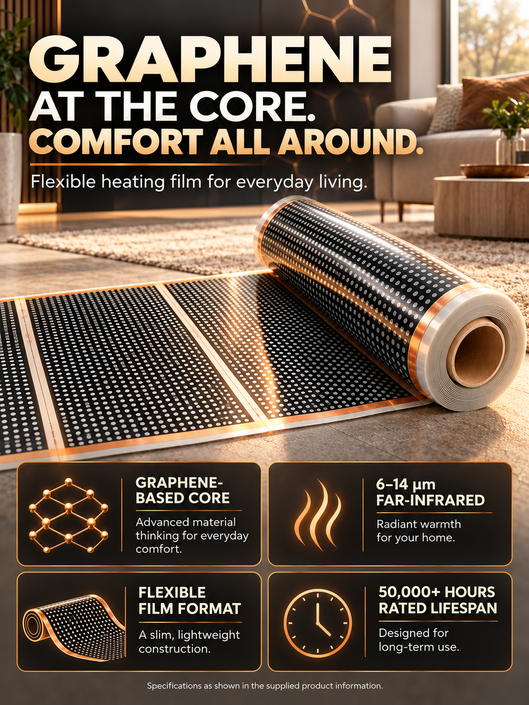 2026 All New German High-Tech Graphene Wall Heater