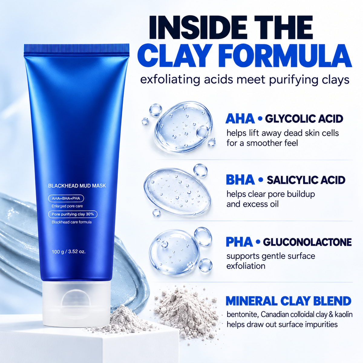 Zero Pores Blackhead Mud Mask