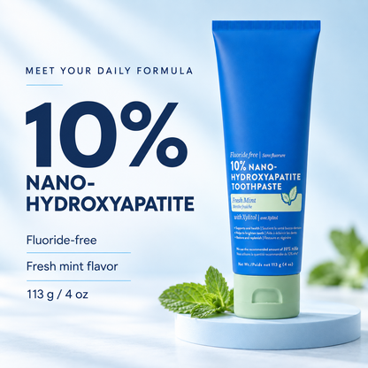 Lazzda 10% Nano Hydroxyapatite Toothpaste - Whitening & Repair