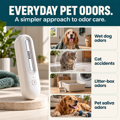 Lazzda Pet Odor Eliminator - Eliminate Pet Smells In Under 24 Hours & Stop Them From Coming Back