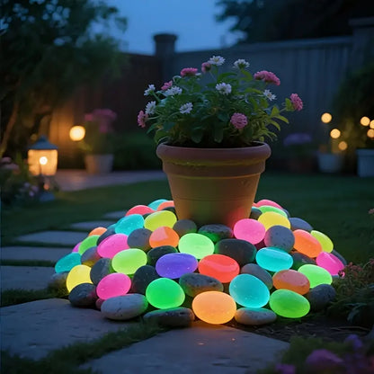 💥Glow In The Dark Rocks - Illuminate Your Outdoors with Enchanting Glow!