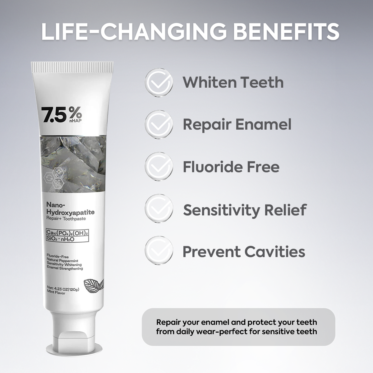 Nano (n-Ha) Toothpaste