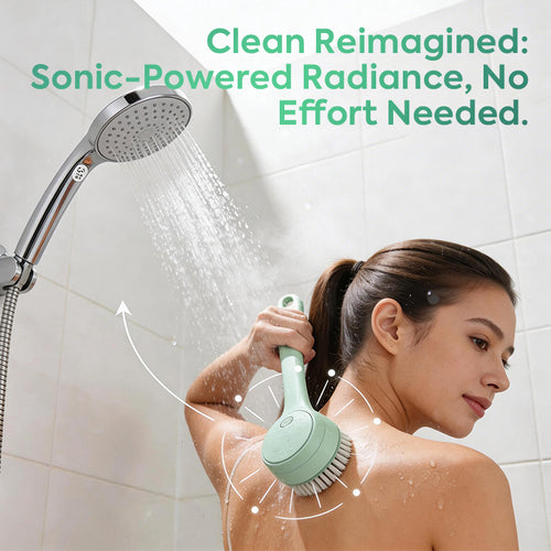 Sonic Body Brush & Back Scrubber