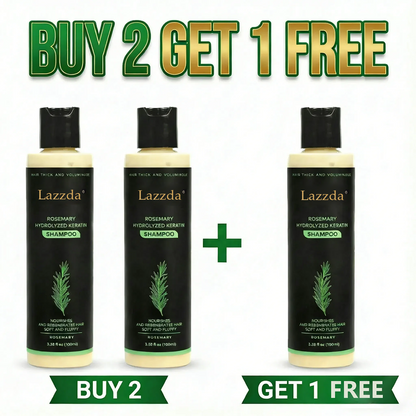Lazzda Organic Rosemary Hair Growth Shampoo