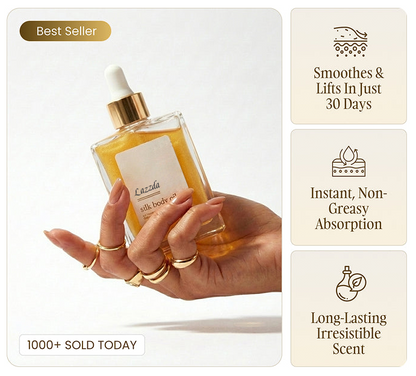 Lazzda® Silk Body Oil