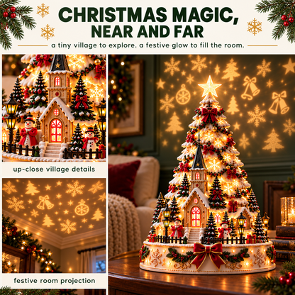 🏆 60,000+ Sold - 🎄Christmas Village Lightscape Tree