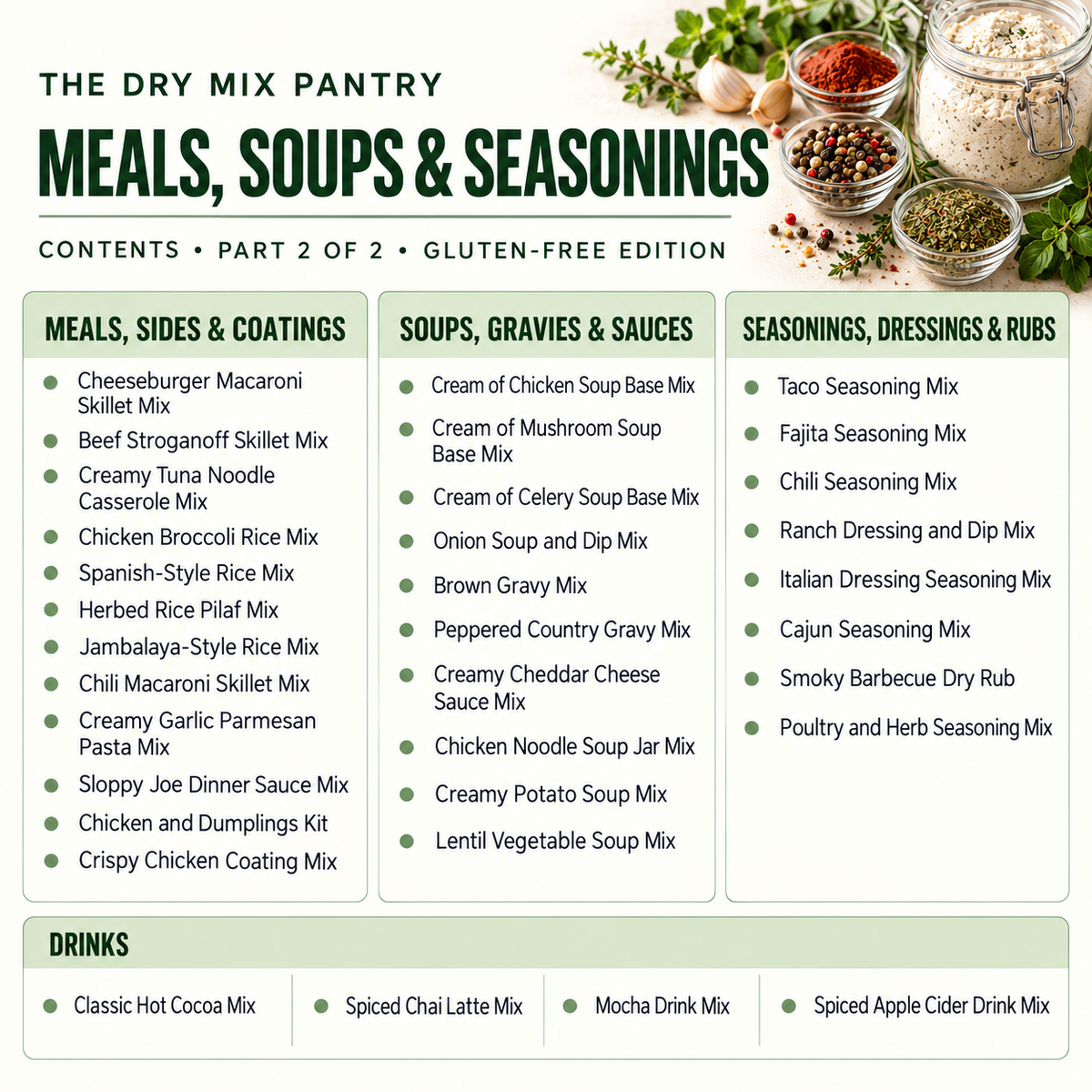 The Dry Mix Pantry: Gluten-Free Version