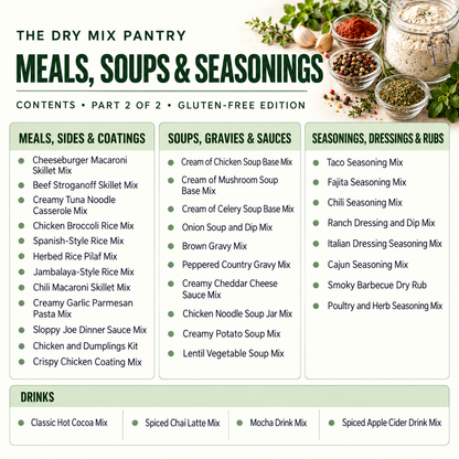 The Dry Mix Pantry: Gluten-Free Version