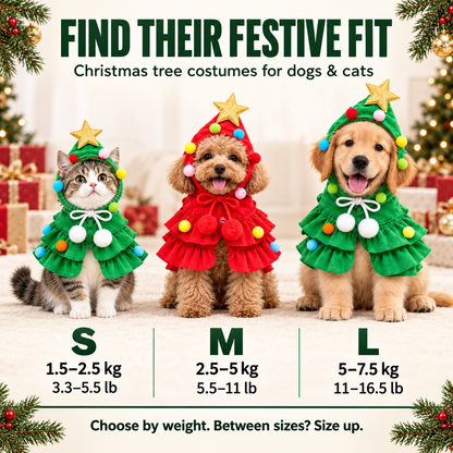 Christmas Tree Pet Costume