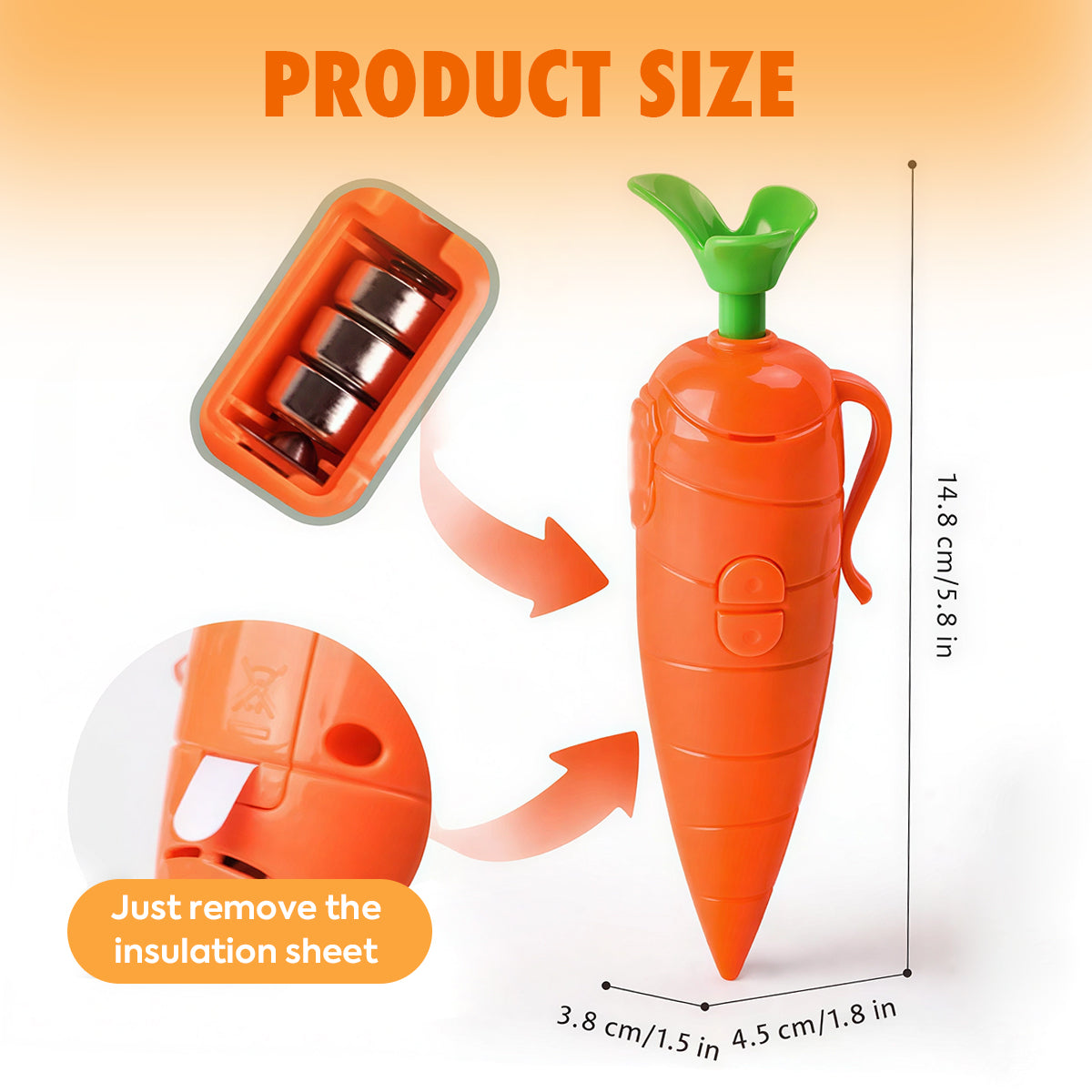 Lazzda Carrot Recorder Pen
