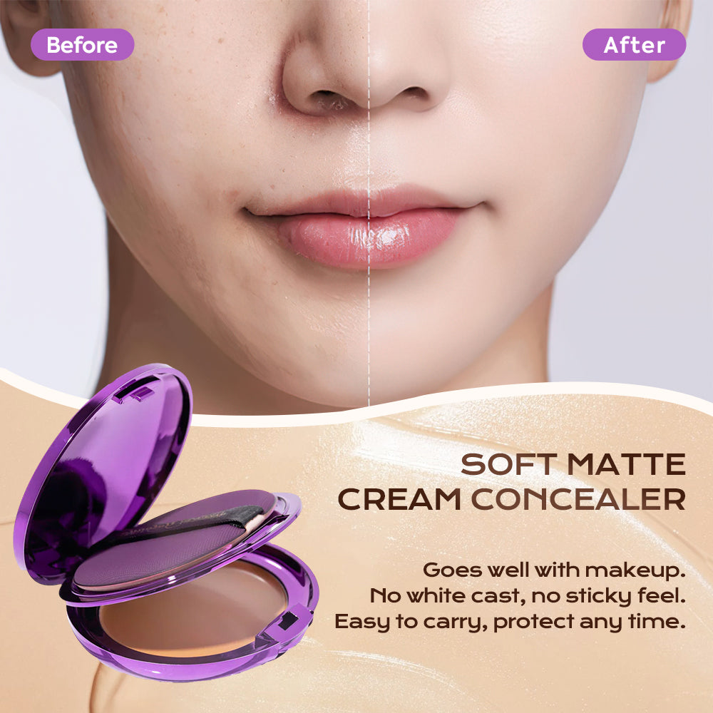 Evanesce Soft Matte Cream Concealer - All-Day Flawless Coverage