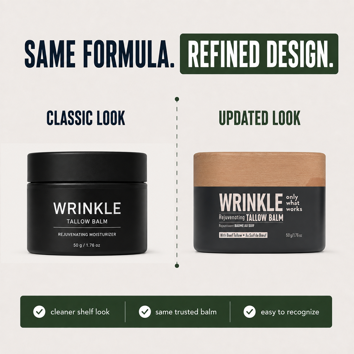 Wrinkle Defense Tallow Balm 2026
