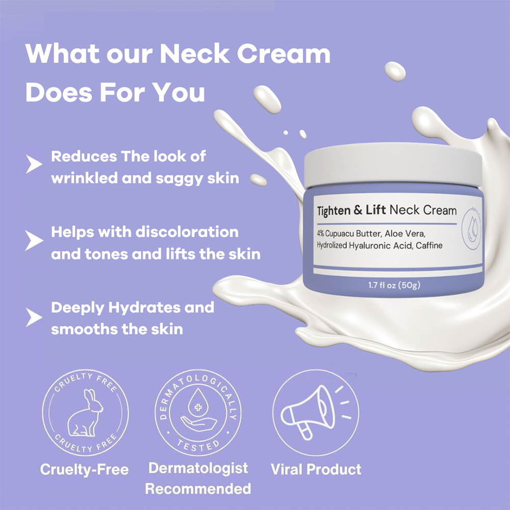 The Lazzda Firming Neck Cream