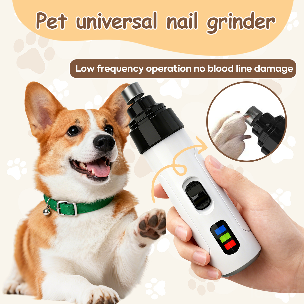 Give your pet a quick and easy manicure——Silent Groom Pro