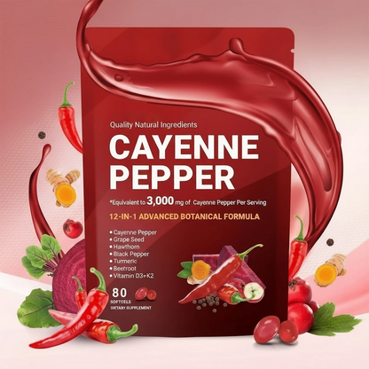Cayenne Pepper Softgels For Men