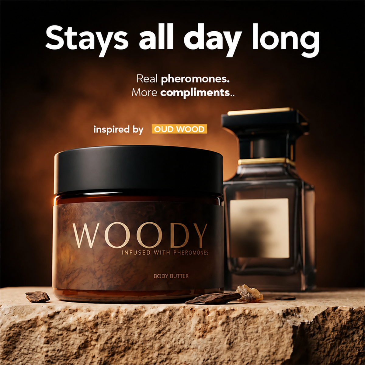 Cologne‑Scented Nourishing Body Butter
