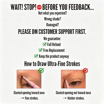 Feather Edge Brow Pencil 3-in-1 Kit (Pencil + Refill + Sanding Sponge)