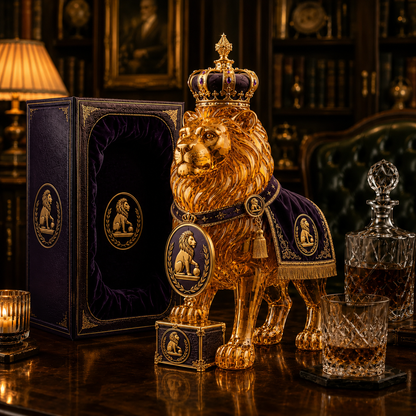 Royal Lion Limited Edition Decorative Bottle