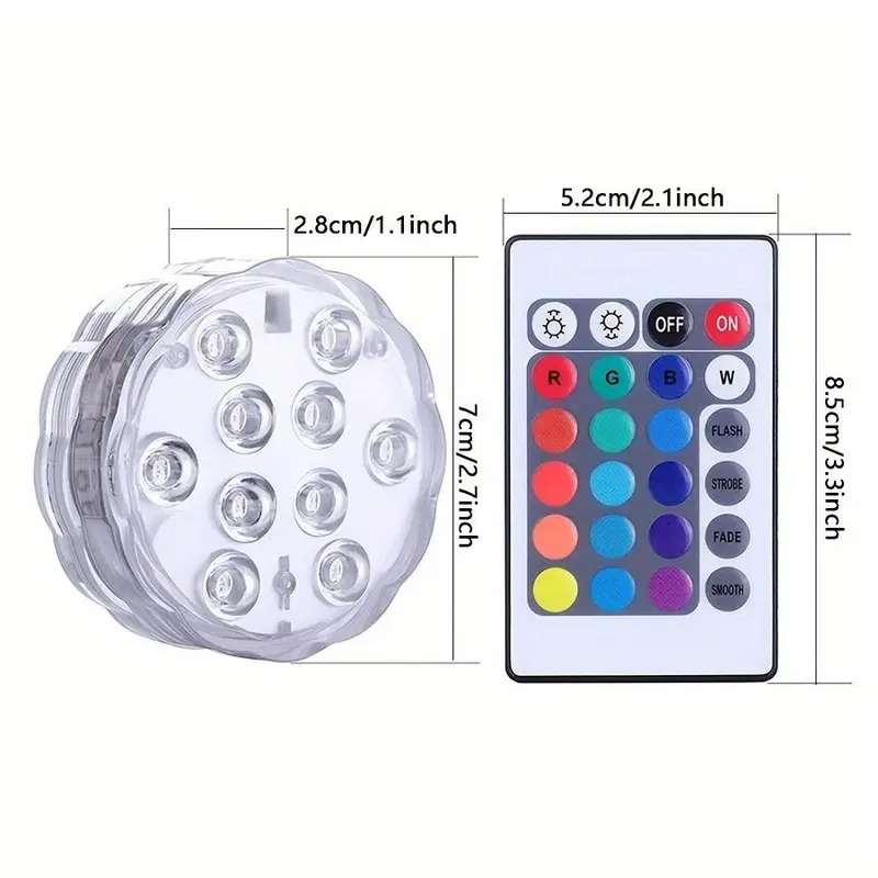 LAZZDA Remote Controlled  LED Pool Light