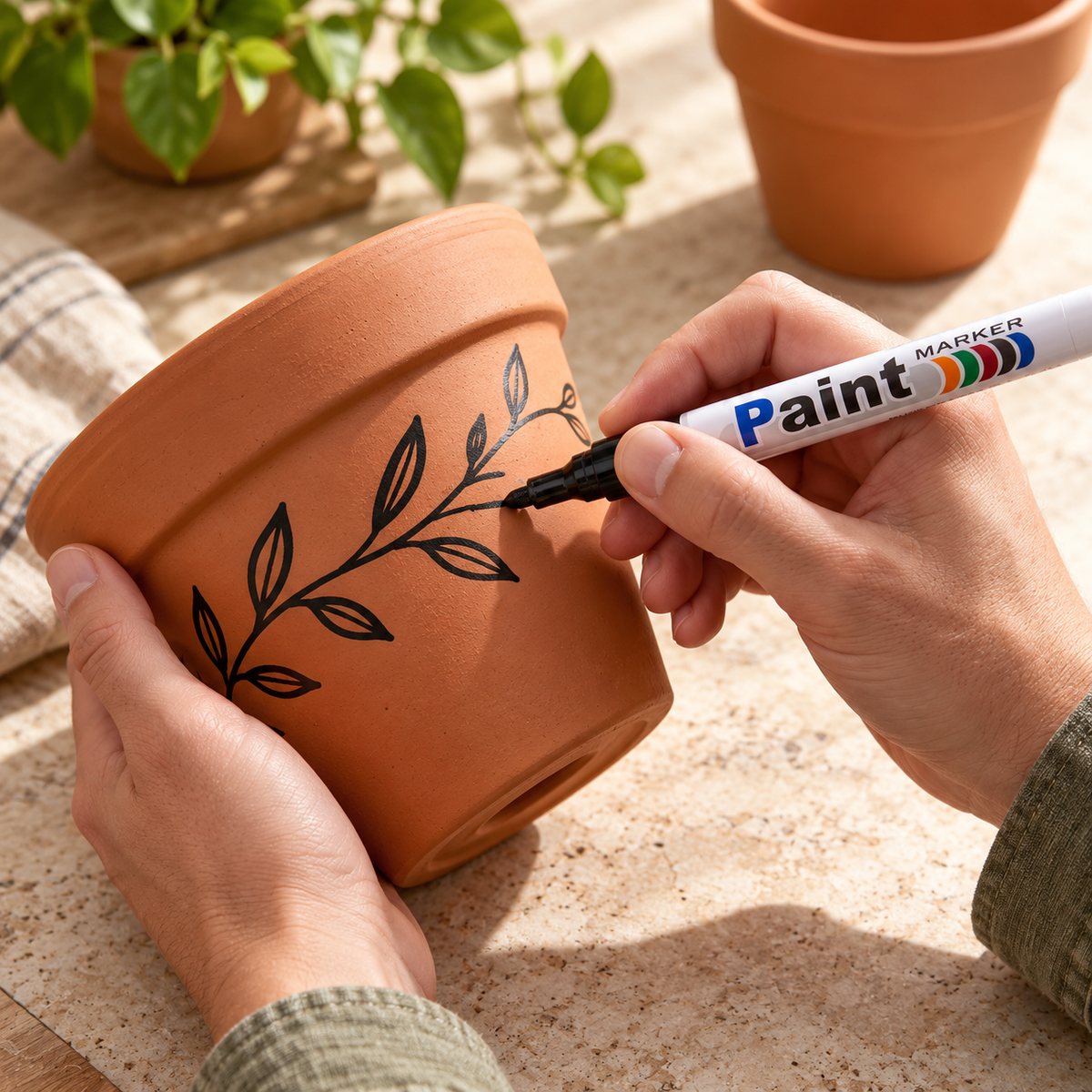 All Surfaces Quick-Drying Oil-Based Paint Marker
